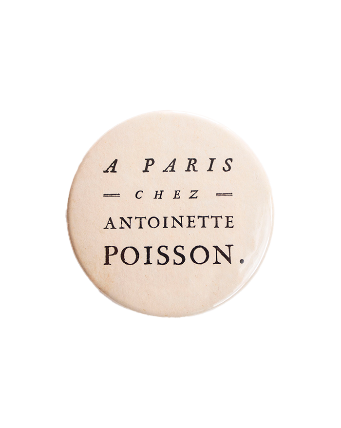 Miroir de poche "A Paris chez Antoinette Poisson"