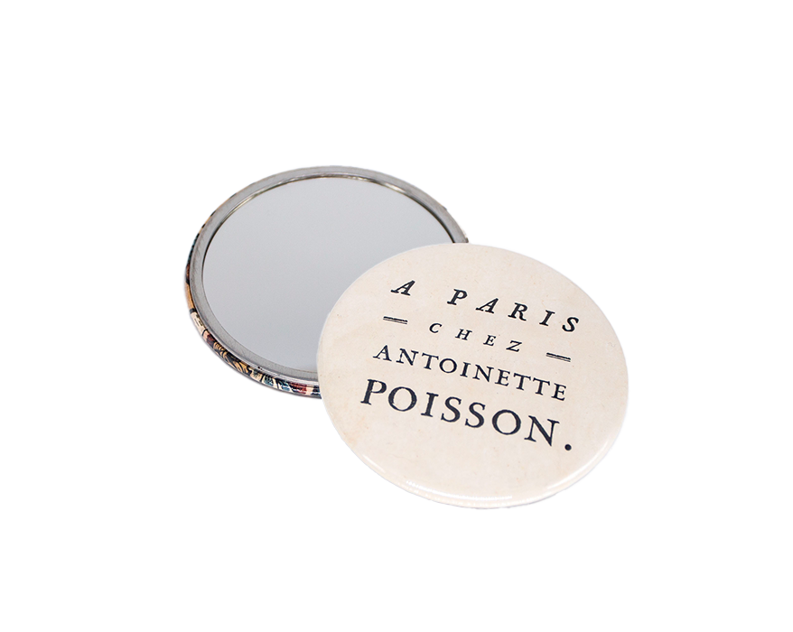 Miroir de poche "A Paris chez Antoinette Poisson"