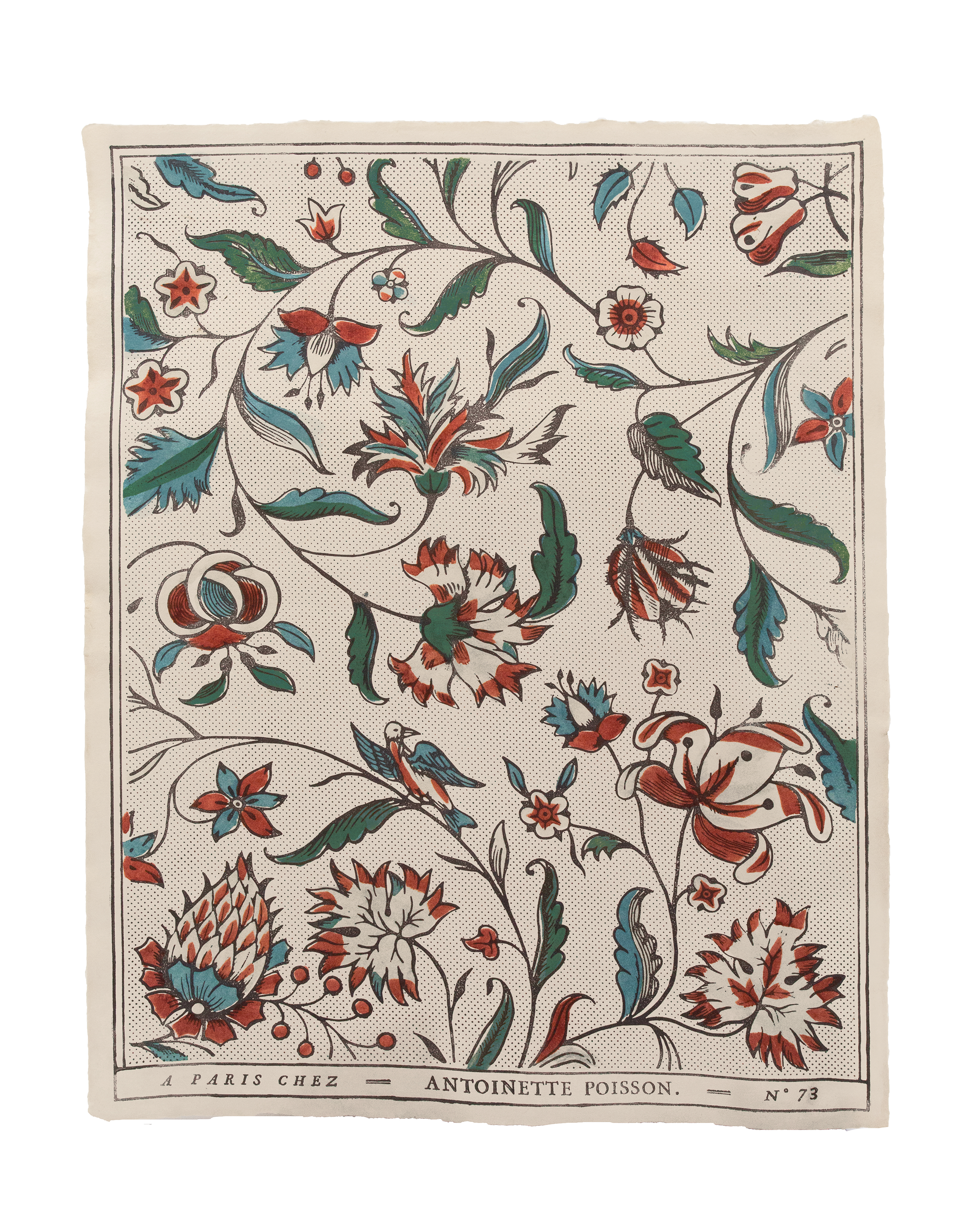 Domino paper "Mignonette"