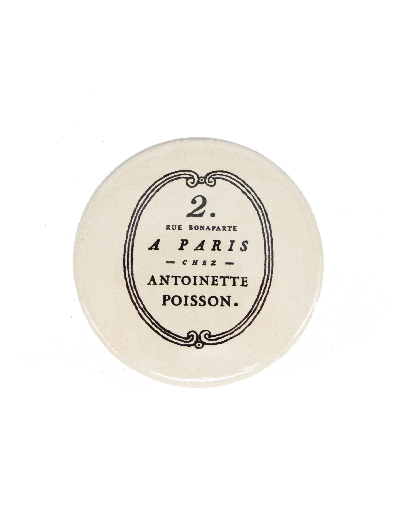 Miroir de poche "A Paris chez Antoinette Poisson"