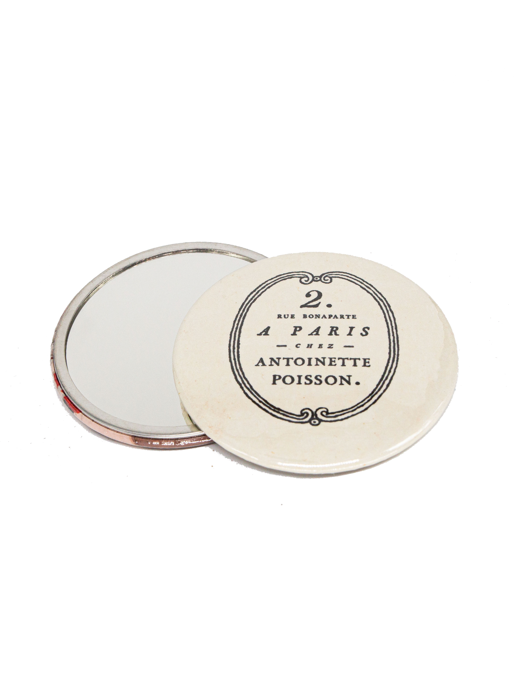 Miroir de poche "A Paris chez Antoinette Poisson"