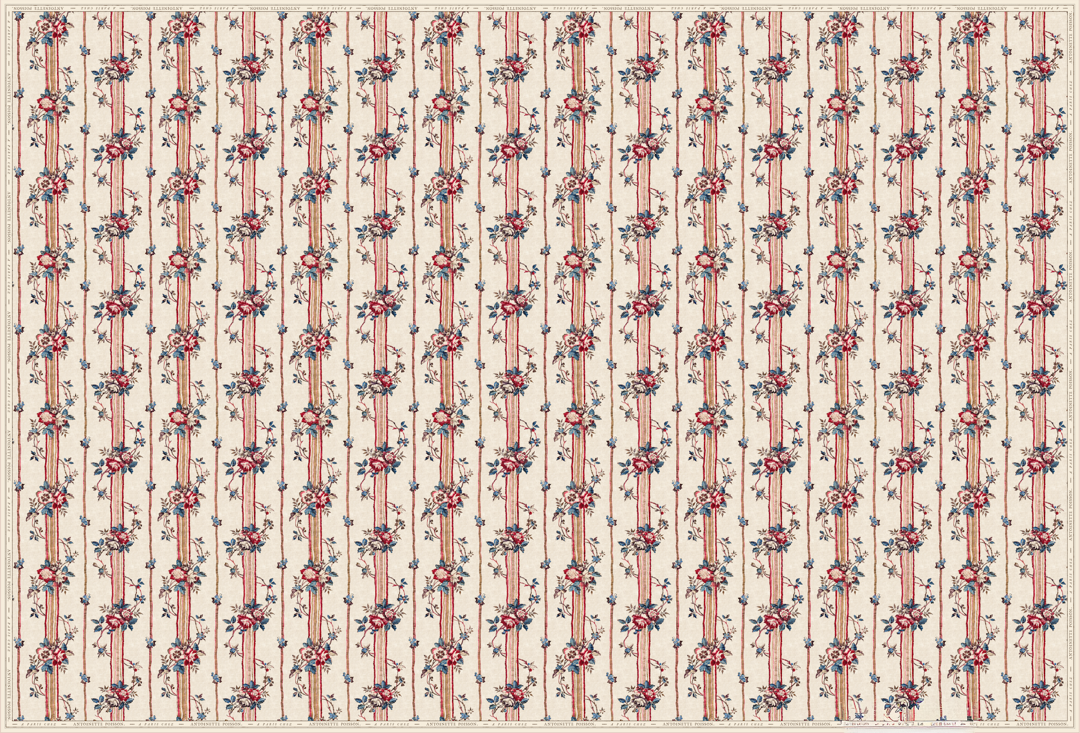 Nappe rectangulaire "Rayures provençales"