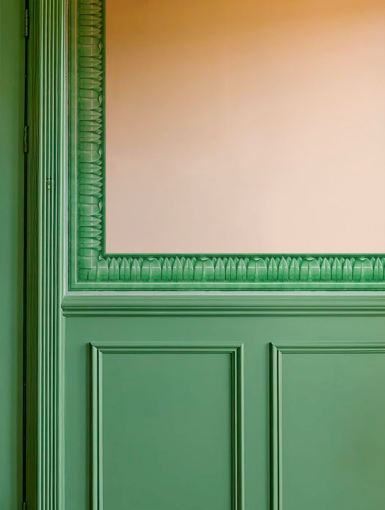 Frise "Bordure palmée"