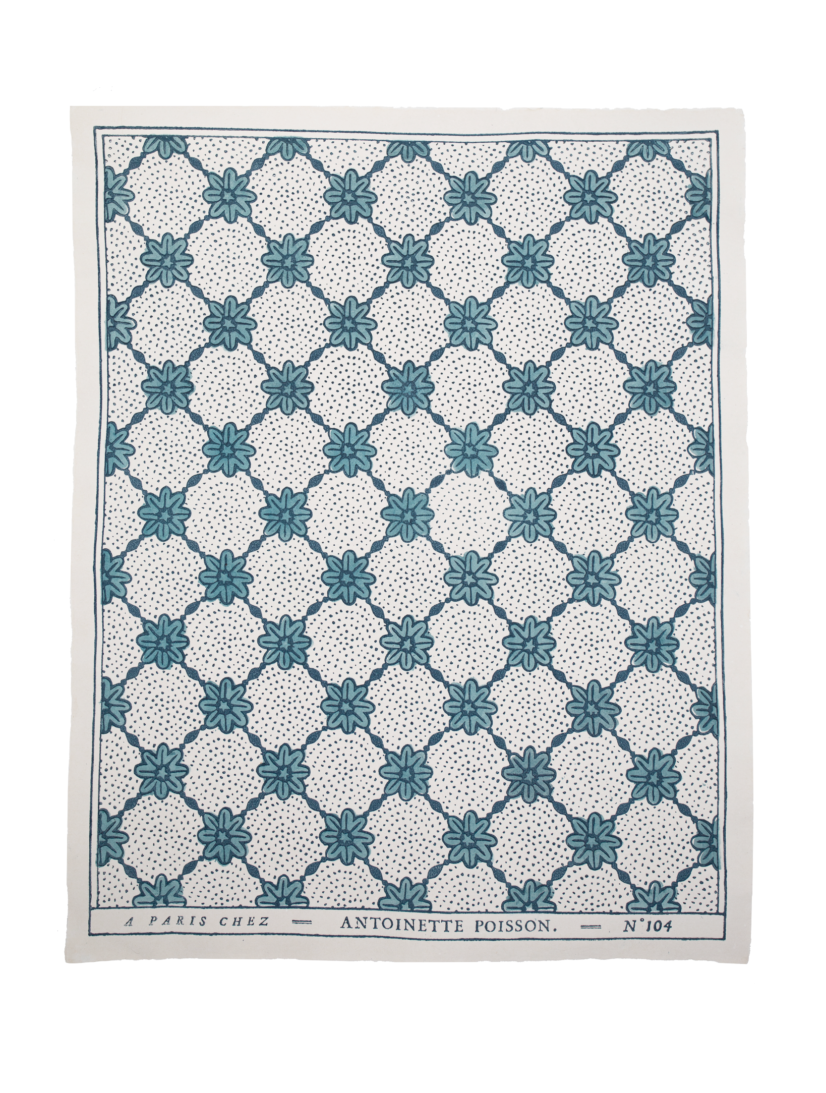 Papier dominoté "Résille"