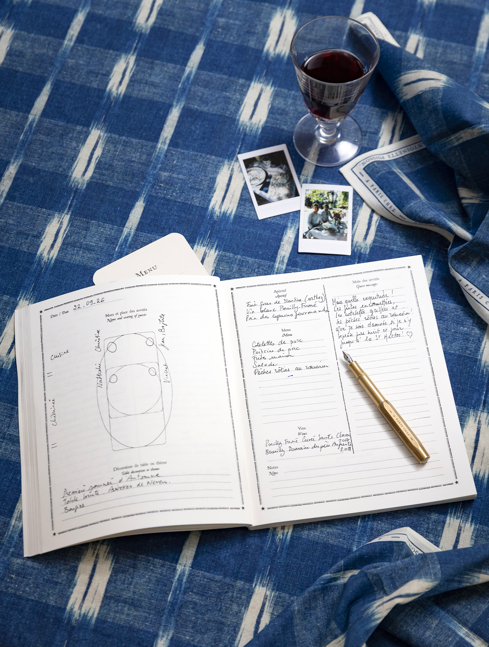 Cahier de réception "Canton"