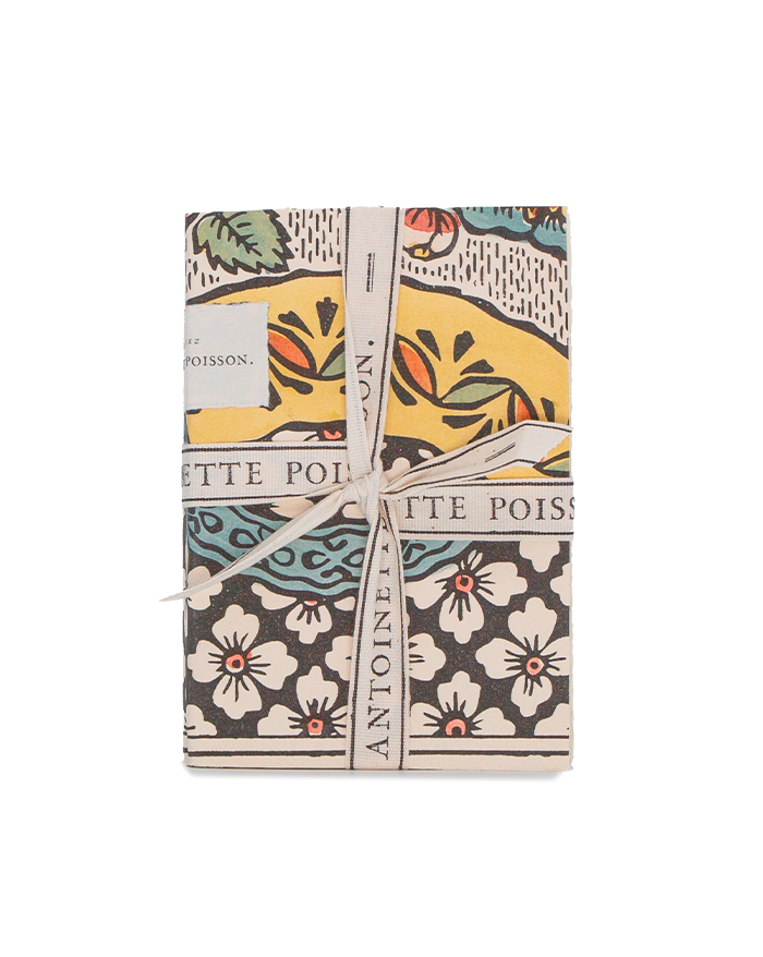 Carnet cousu main "Coccinelle"