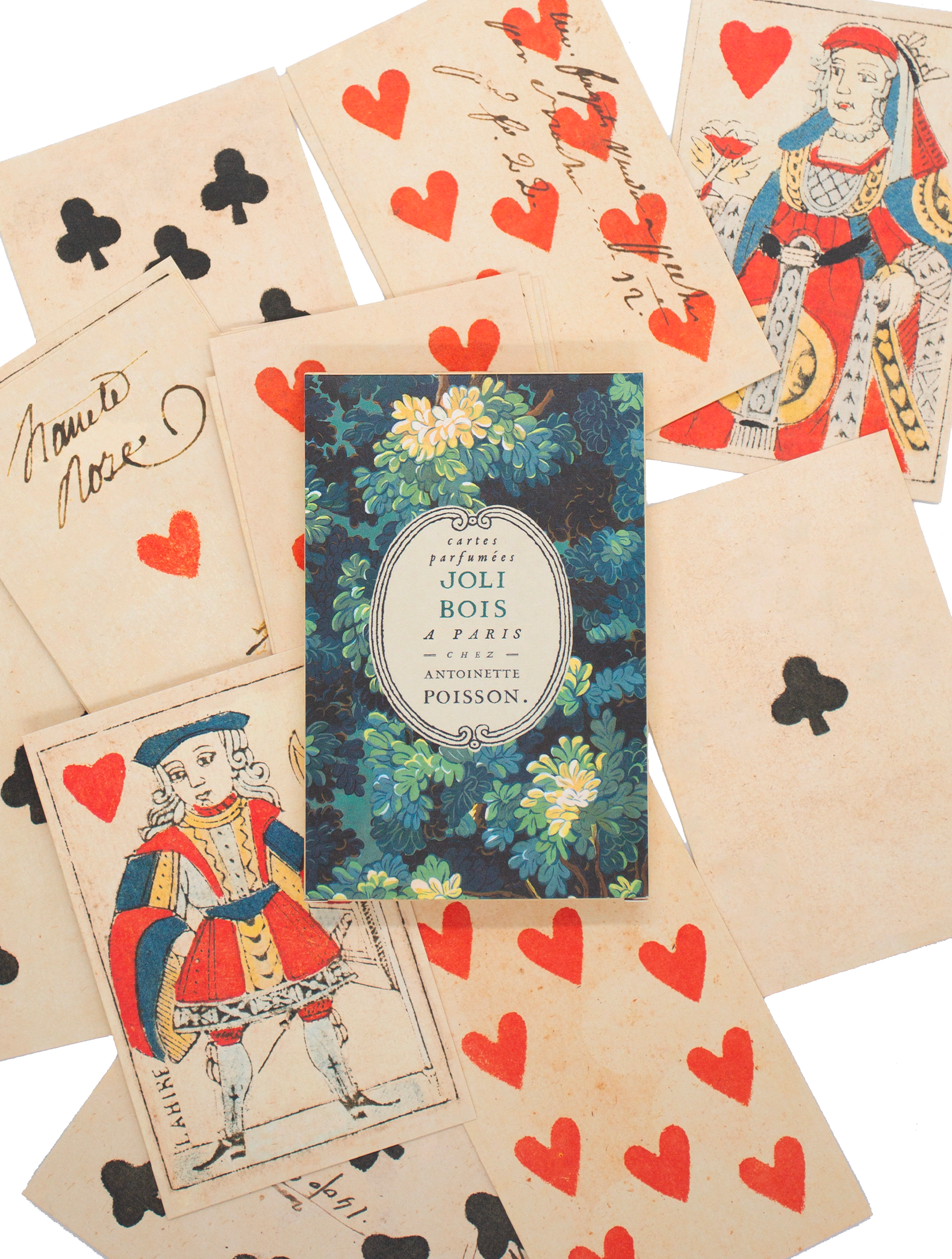 Scented cards game "Joli Bois"