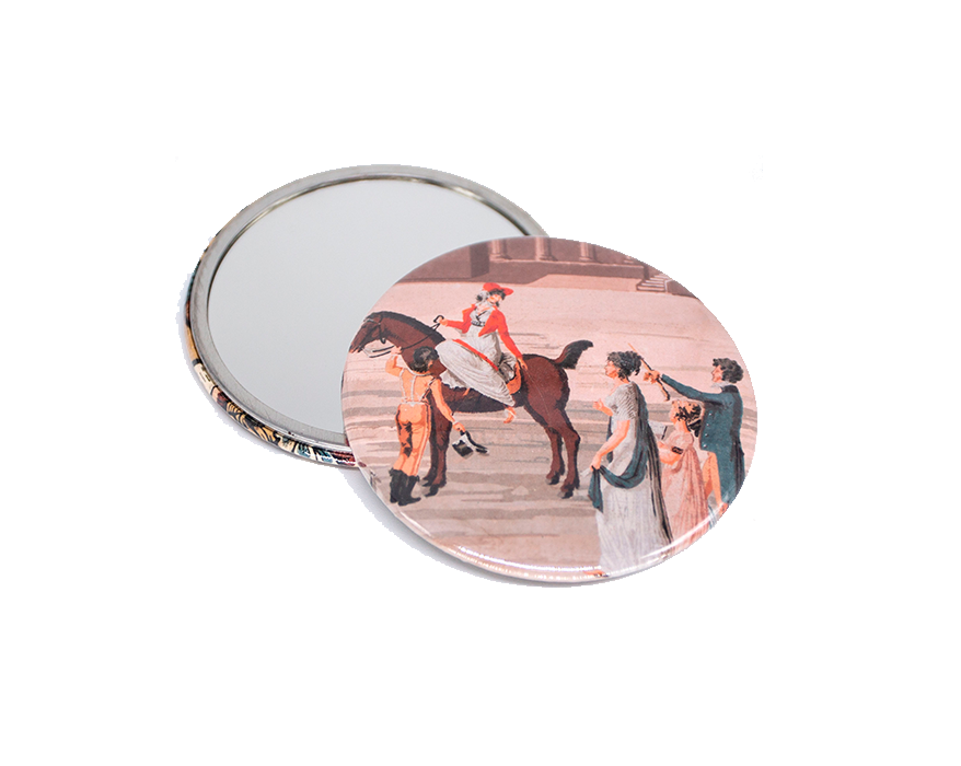 Pocket mirror "Port-Liberté"