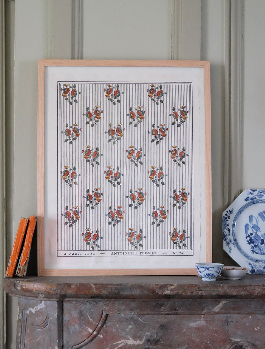 Domino paper "Boutonnière"