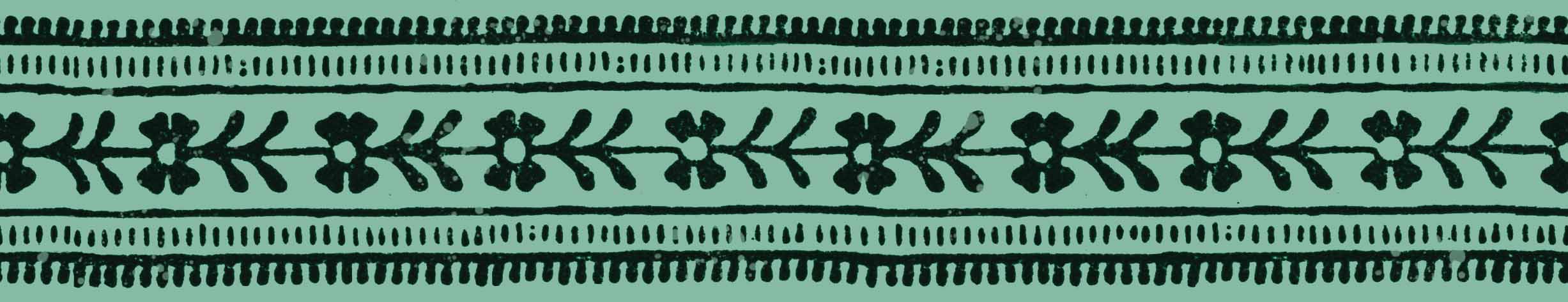 Frise "Guirlande de fleurs"