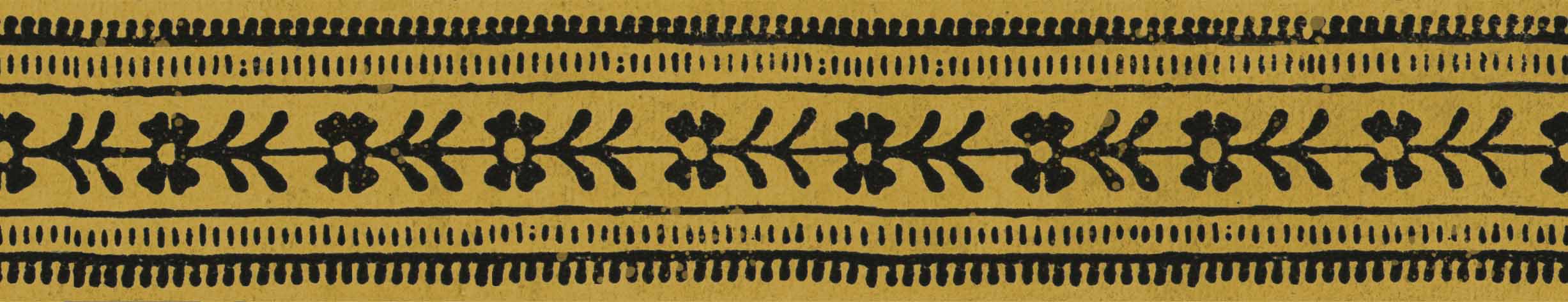 Frise "Guirlande de fleurs"