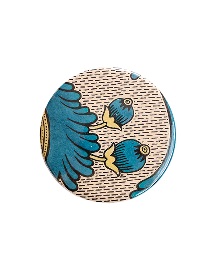 Miroir de poche "Grenades"