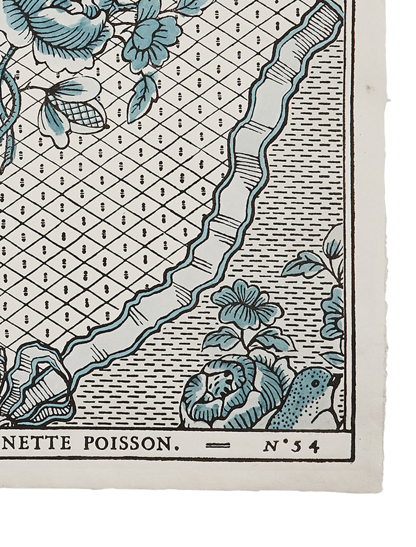 Domino paper "Rubans & Oiseaux"