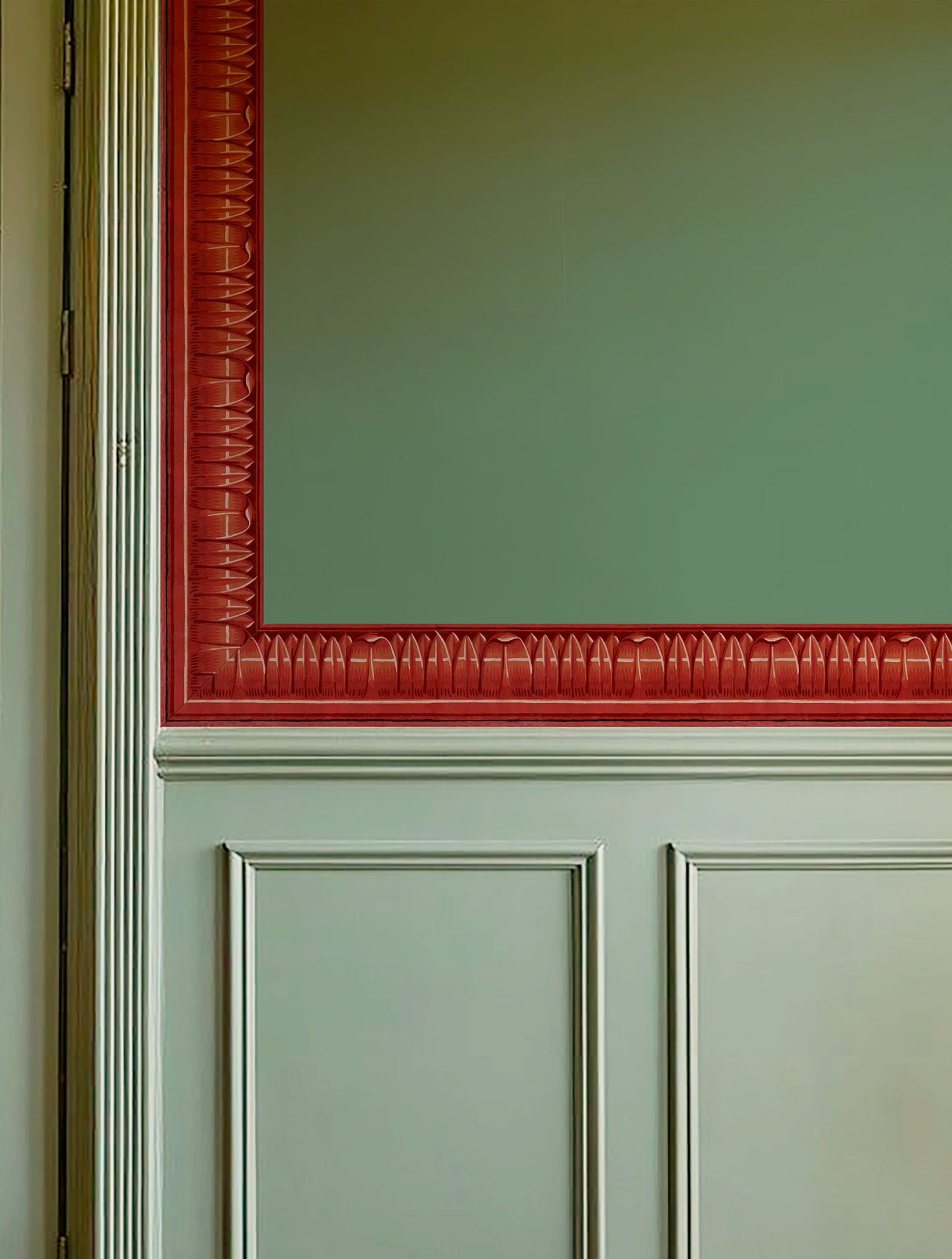 Frise "Bordure palmée"