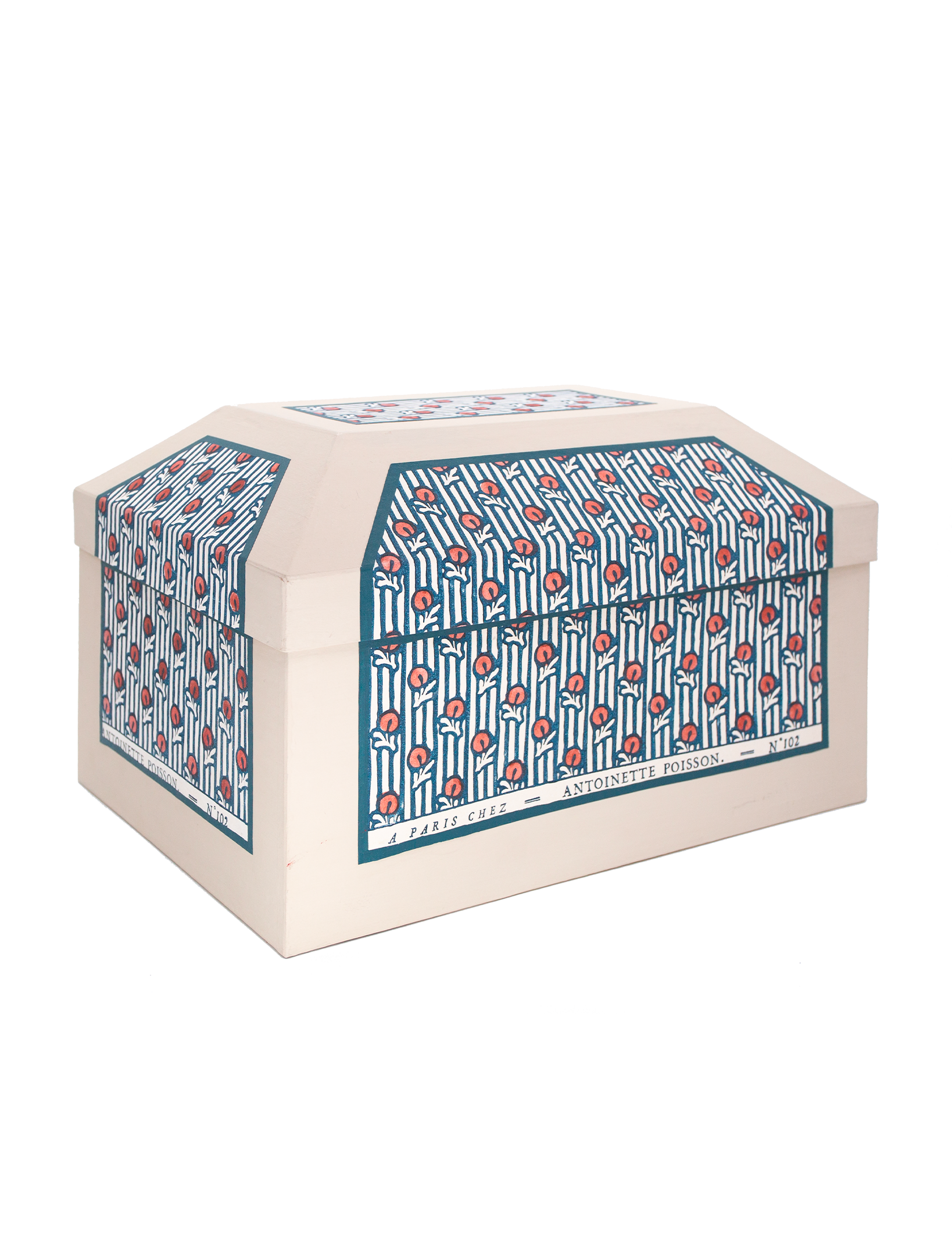 Grande boîte coffre "Cerises"