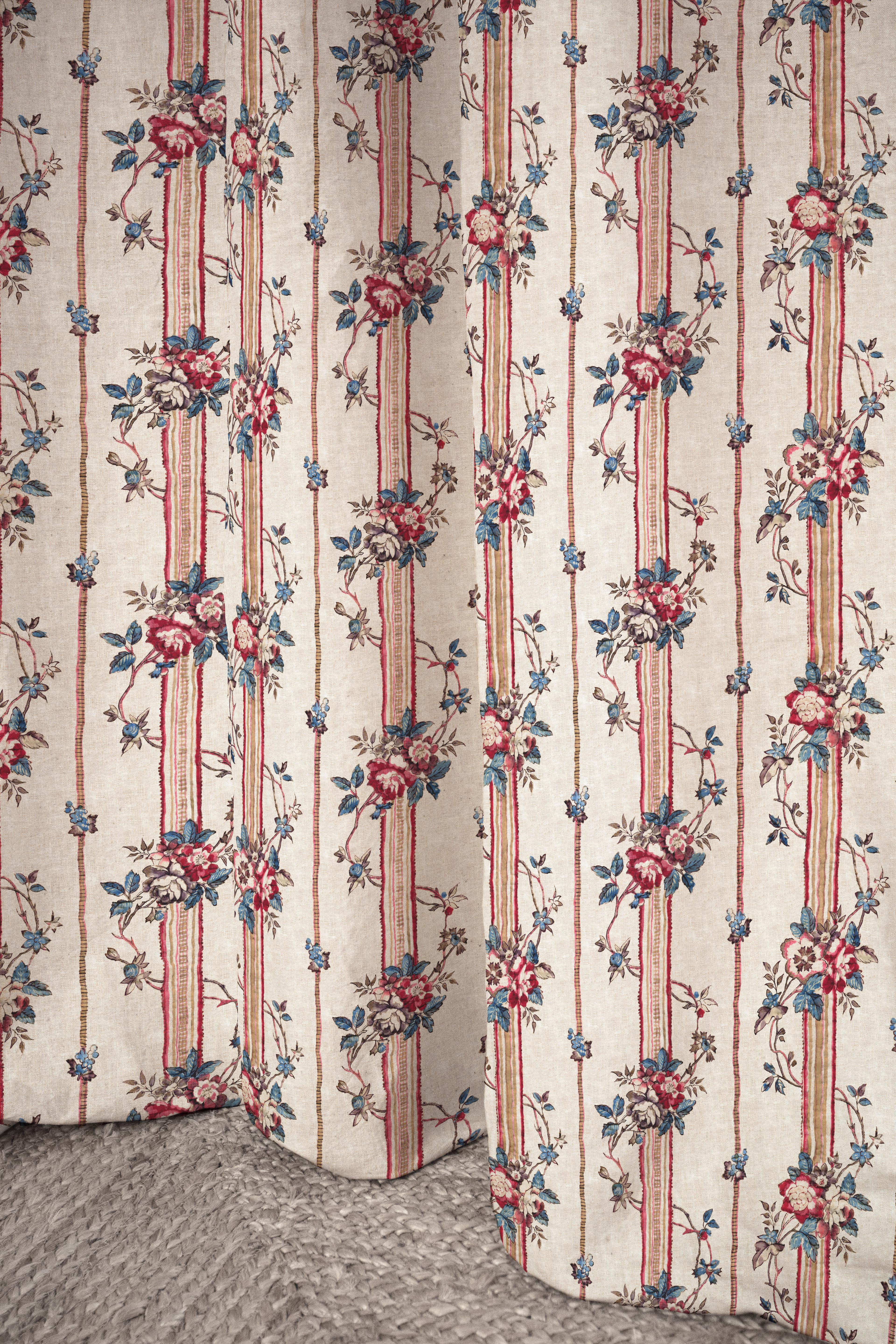Tissu "Rayures provençales"