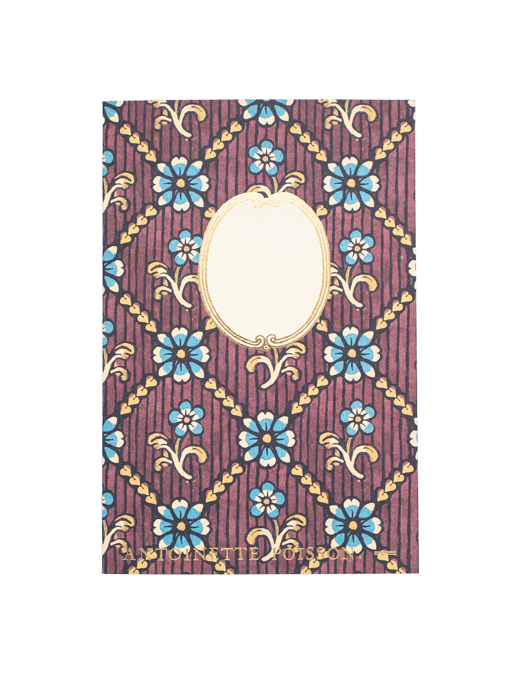 Cahier "Cœurs garance"