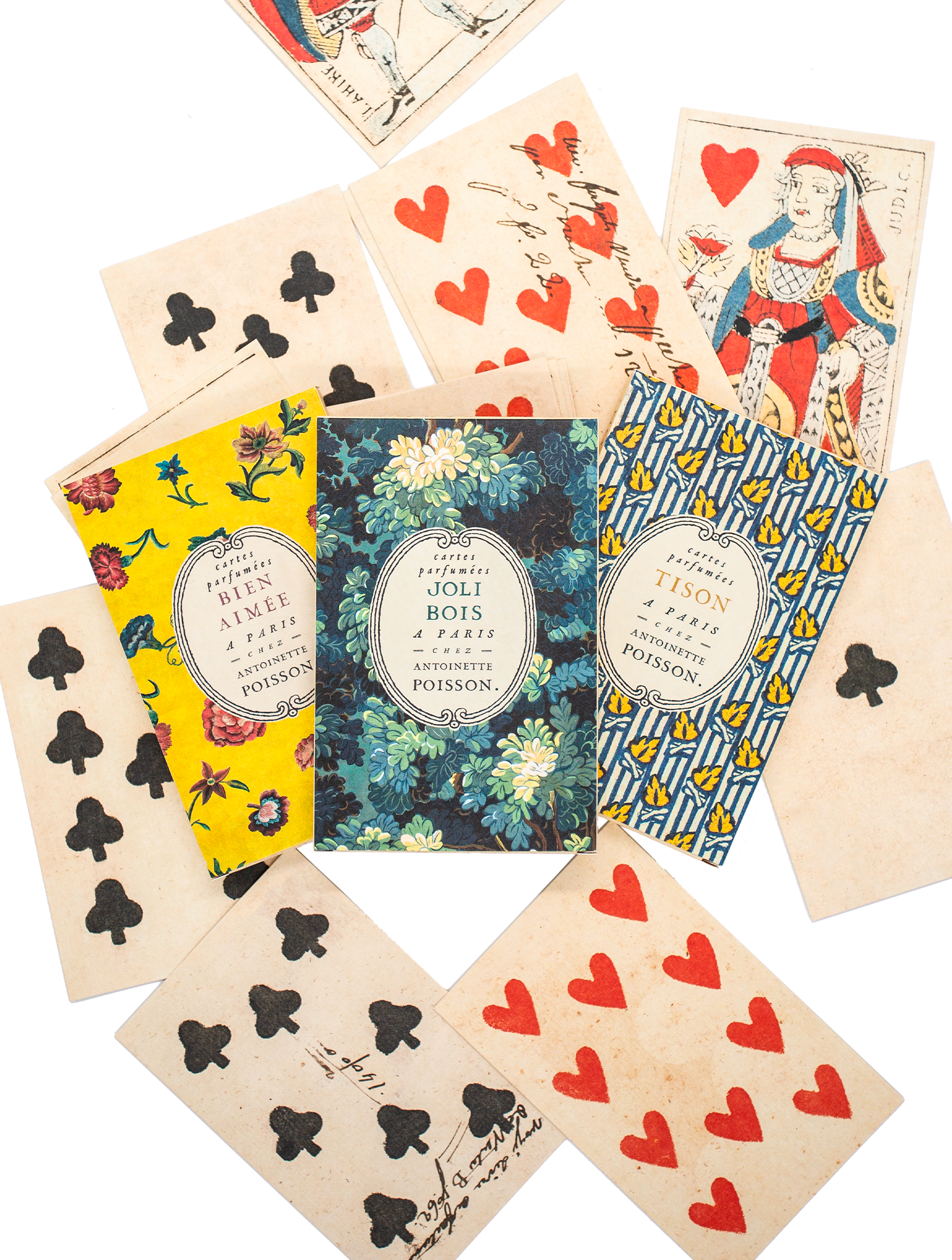 Scented cards game "Joli Bois"