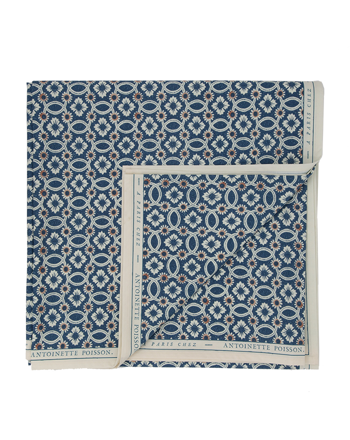 Nappe rectangulaire "Fleurs & entrelacs"