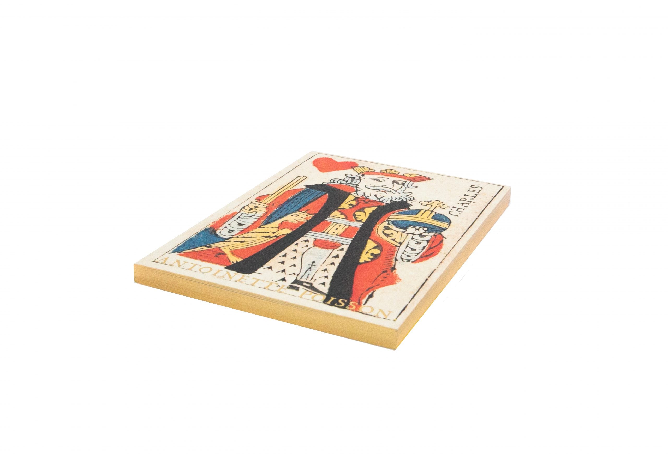 Petit cahier Cartes à jouer "Roi de cœur"