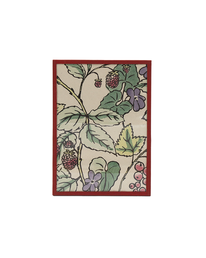 Framed domino paper "Puits d'amour"